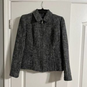 Jones New York Women's Wool Jacket Coat 4 Petite